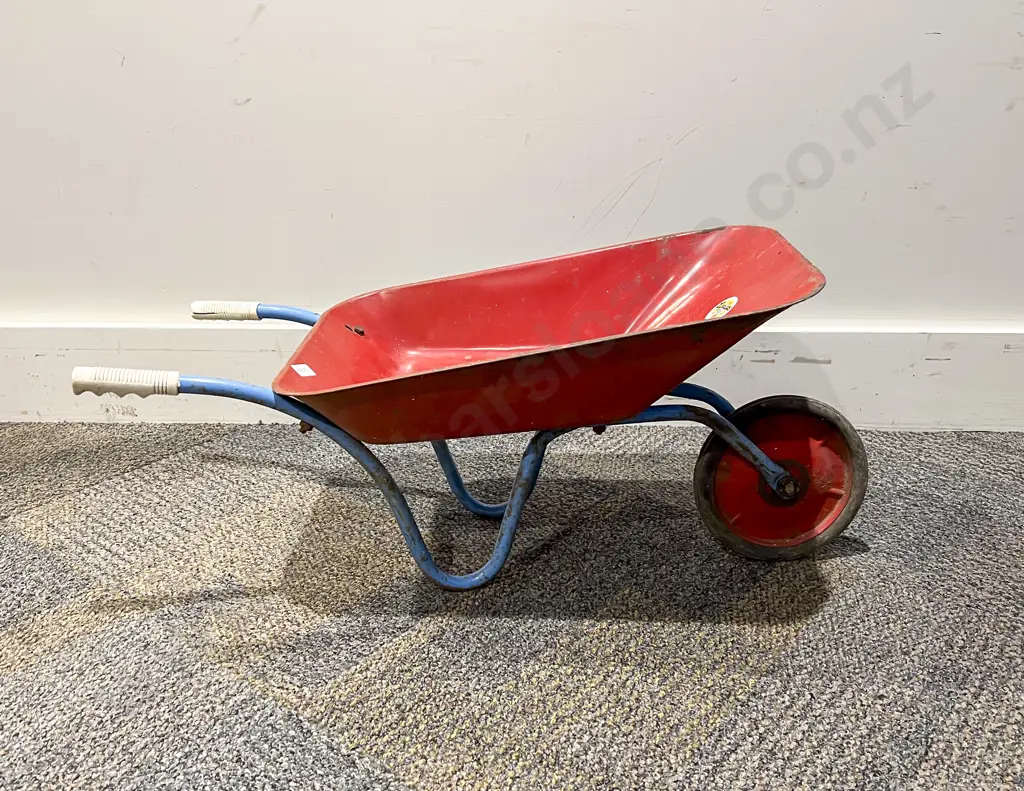 Vintage Toy Wheelbarrow Image 1++