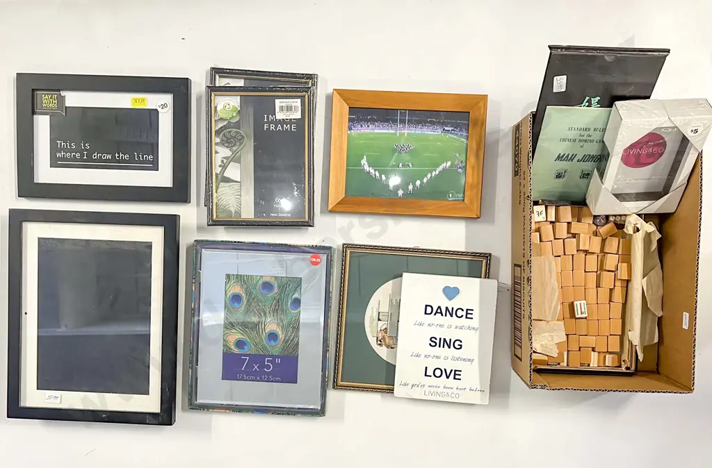 Qty of Assorted Mostly As New Photo Frames Image 1++