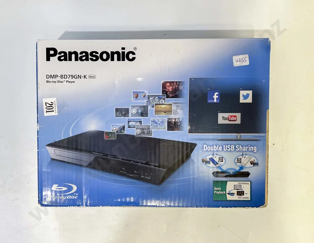 Boxed Panasonic Blu Ray Player Image 1++