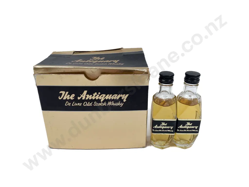 The Antiquary - Old Scotch Whisky- Boxed Set of 12 Miniatures Image 1++