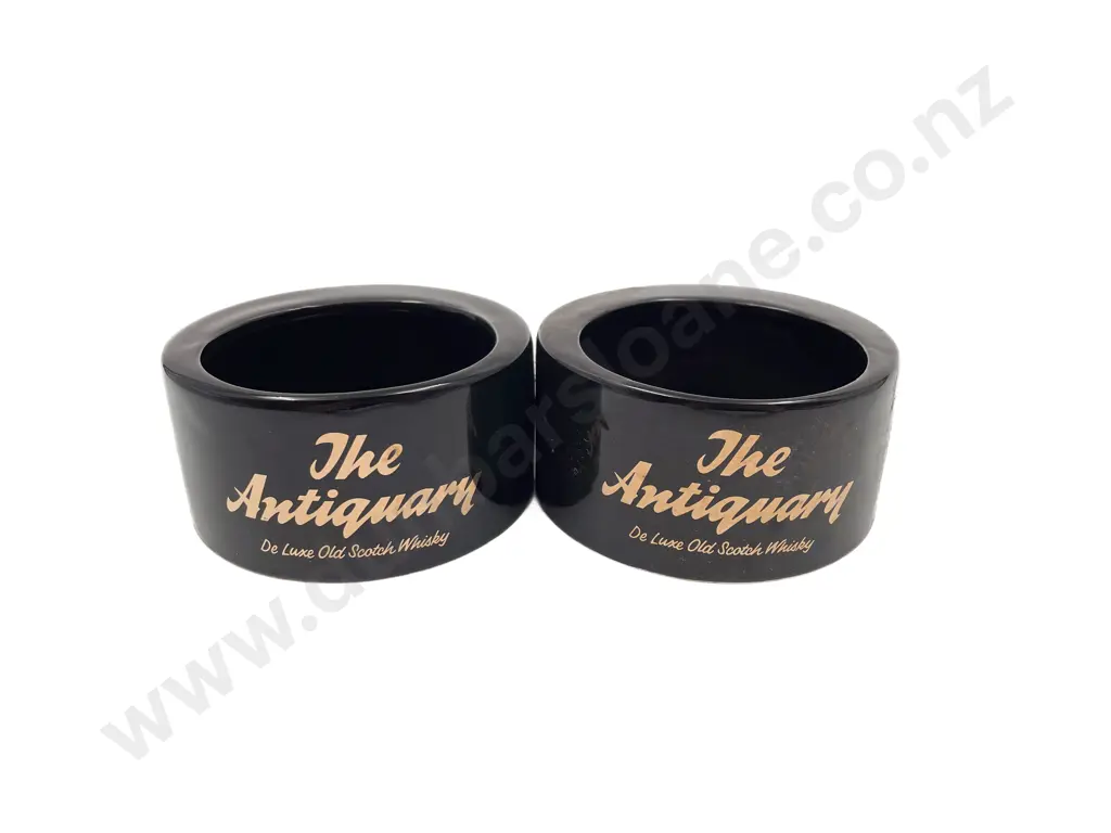 The Antiquary Advertising Jug and Two Ashtrays Image 1++