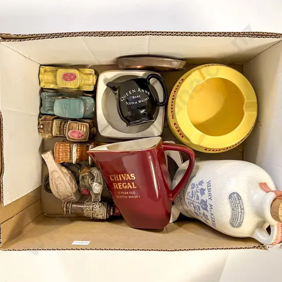 Qty of Assorted Alcohol Advertising