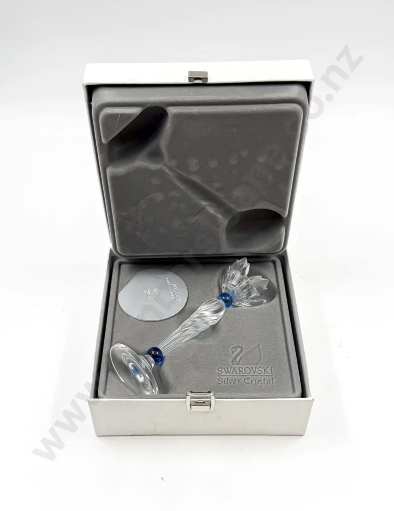 Boxed Swarovski Crystal Candlestick Image 1++