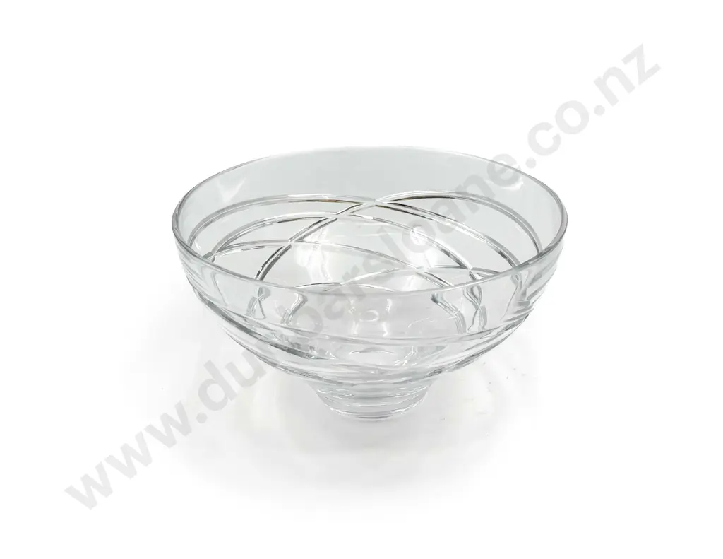 Art Glass Tapered Table Bowl Image 1++