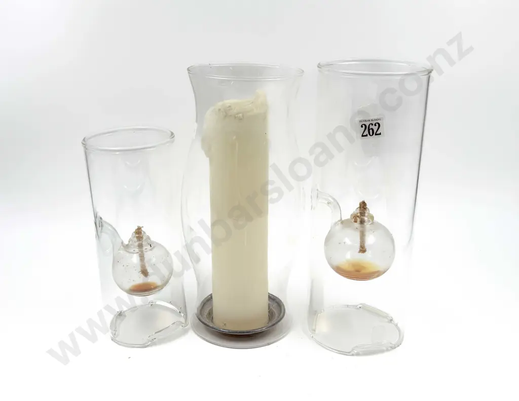 Graduated Pair of Glass Fragrance Burners and other Image 1++