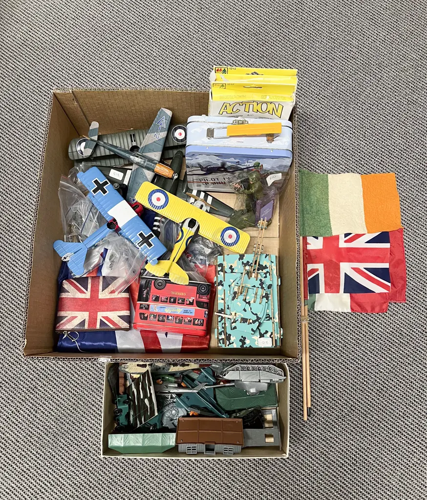 Assorted Model Planes and Tanks Image 1++
