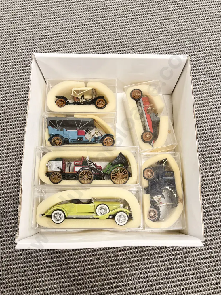 Six Various Boxed Vintage Car Models Image 1++