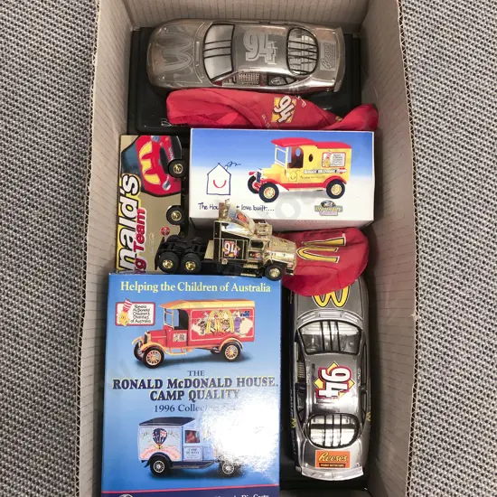 McDonalds Promotional Vehicle Models