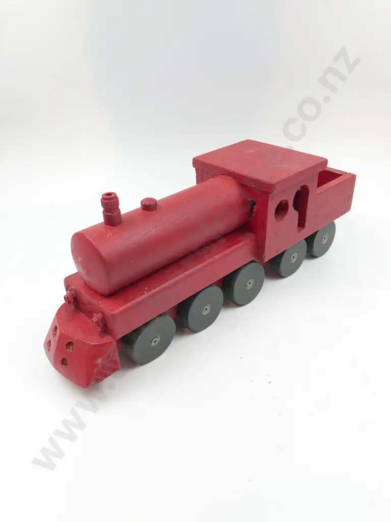 Wooden Locomotive Ride On Toy Image 1++