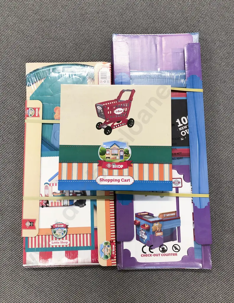 New World Shop Displays with Toys Magazines and Nursery Rhyme Posters Image 1++