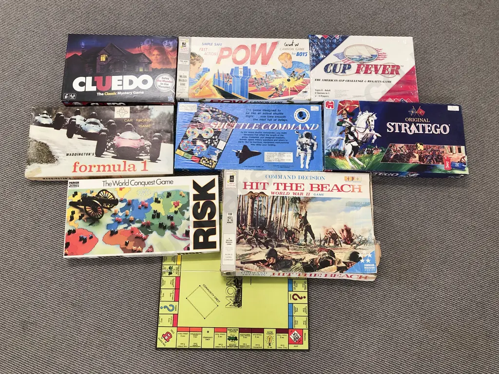 Assorted Table Top Games Image 1++