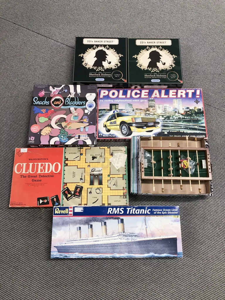 Assorted Table Top Games and Kit Model Image 1++
