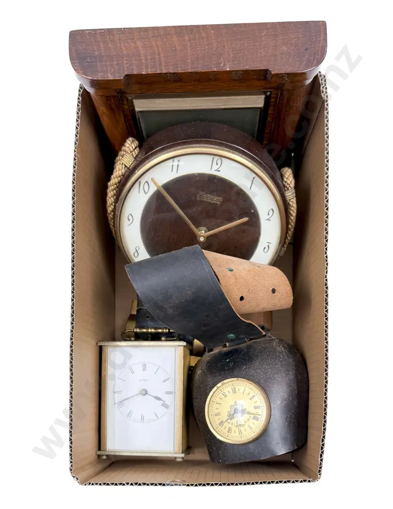 Box of Assorted Clocks Image 1++