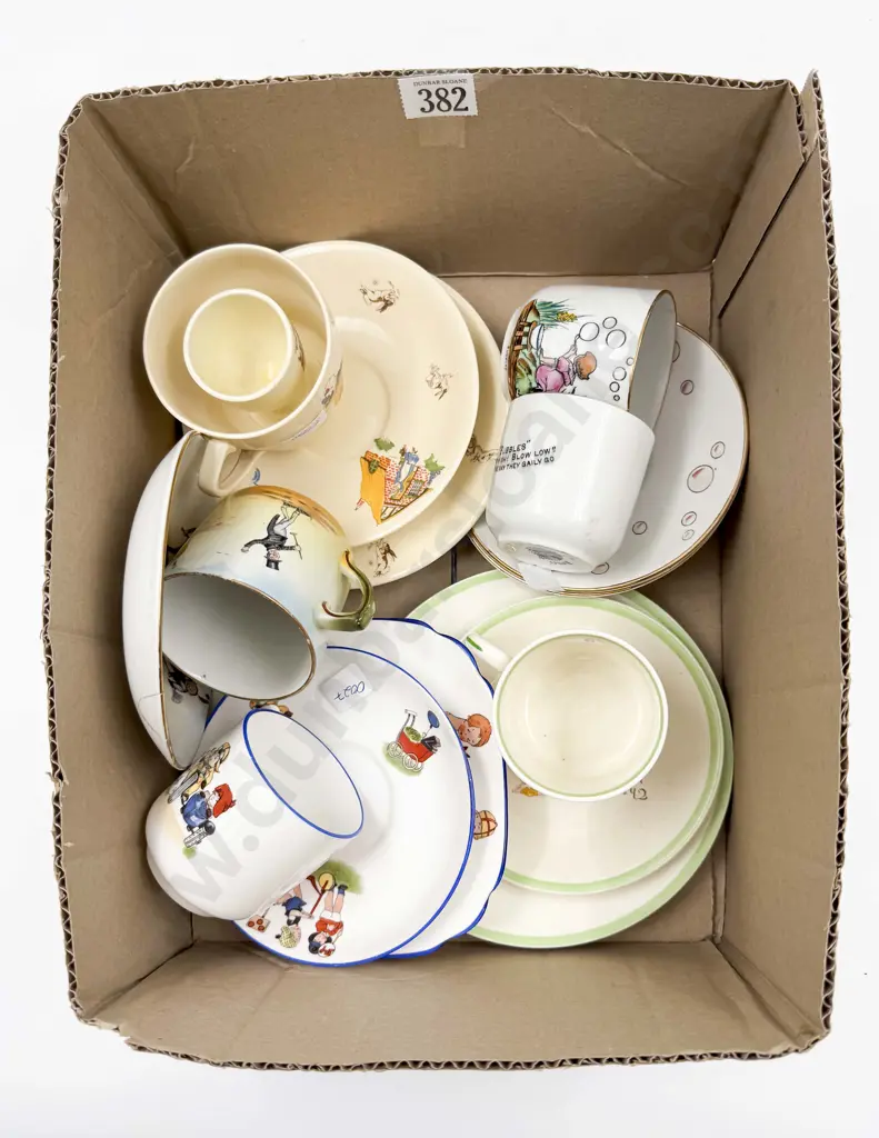 Qty of Assorted Nursery China, including Royal Albert, Grimwades and Midwinter Burslem Image 1++