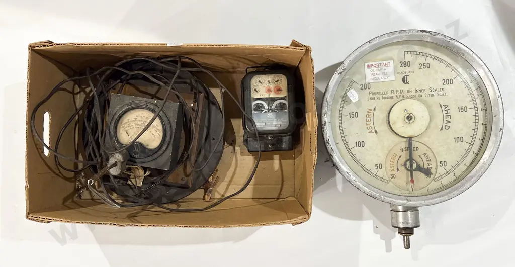 Qty of Assorted Vintage Gauges etc *PLEASE NOTE PHOTO CHANGE Image 1++