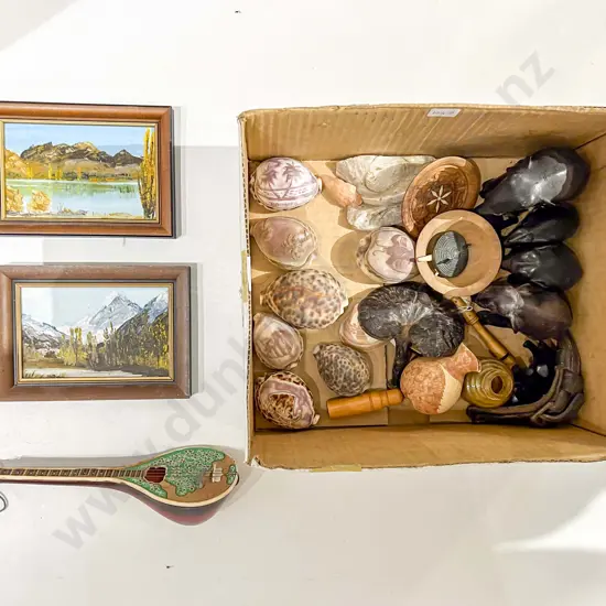 Qty of Assorted Shells and Ornaments Etc