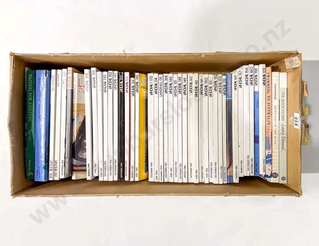 Qty of Landfall Art Magazines etc Image 1++