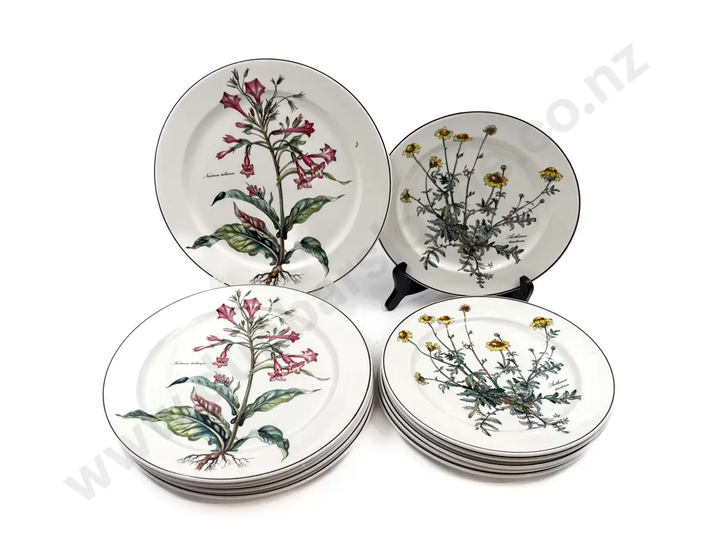 Villeroy & Boch "Botanica" Pattern - 6 x Dinner Plates and 6 x Side Plates Image 1++