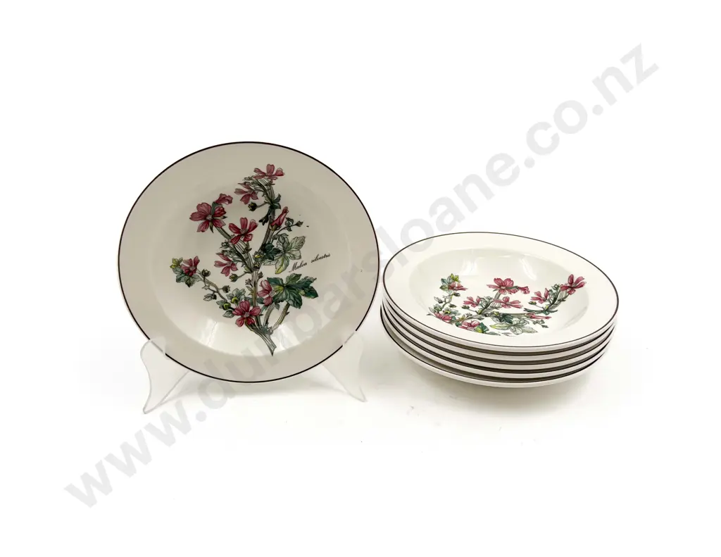 Villeroy & Boch "Botanica" Pattern - 6 x Shallow Bowls Image 1++