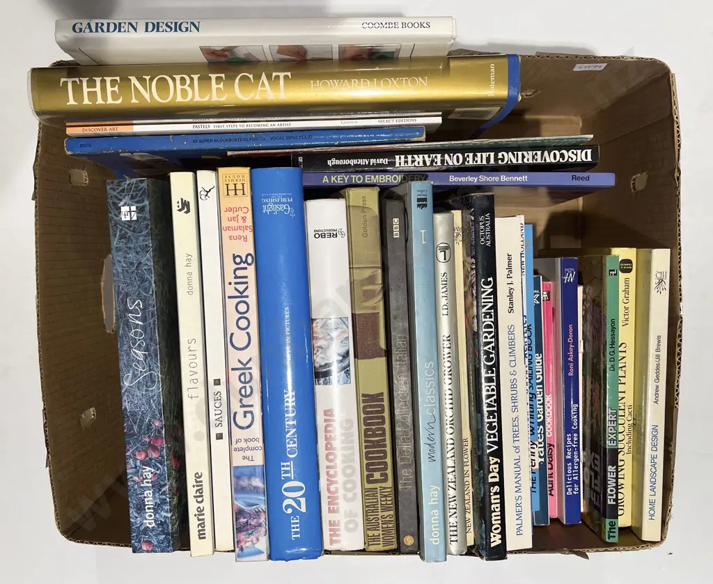 Qty of Mostly Cooking Reference Books Image 1++