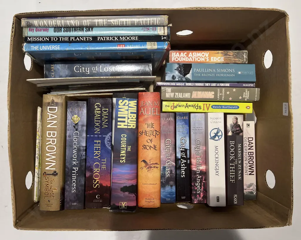 Boz of Assorted Fiction Books Image 1++