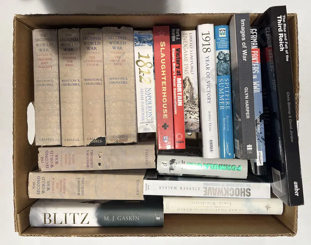 Qty of Assorted War History Reference Image 1++
