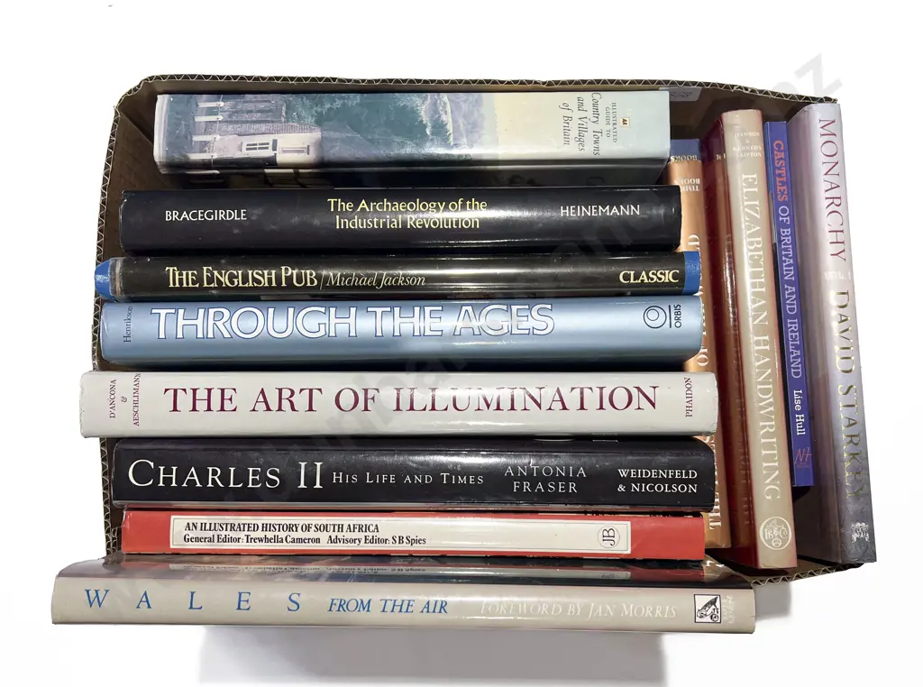 Box of Assorted Books Image 1++