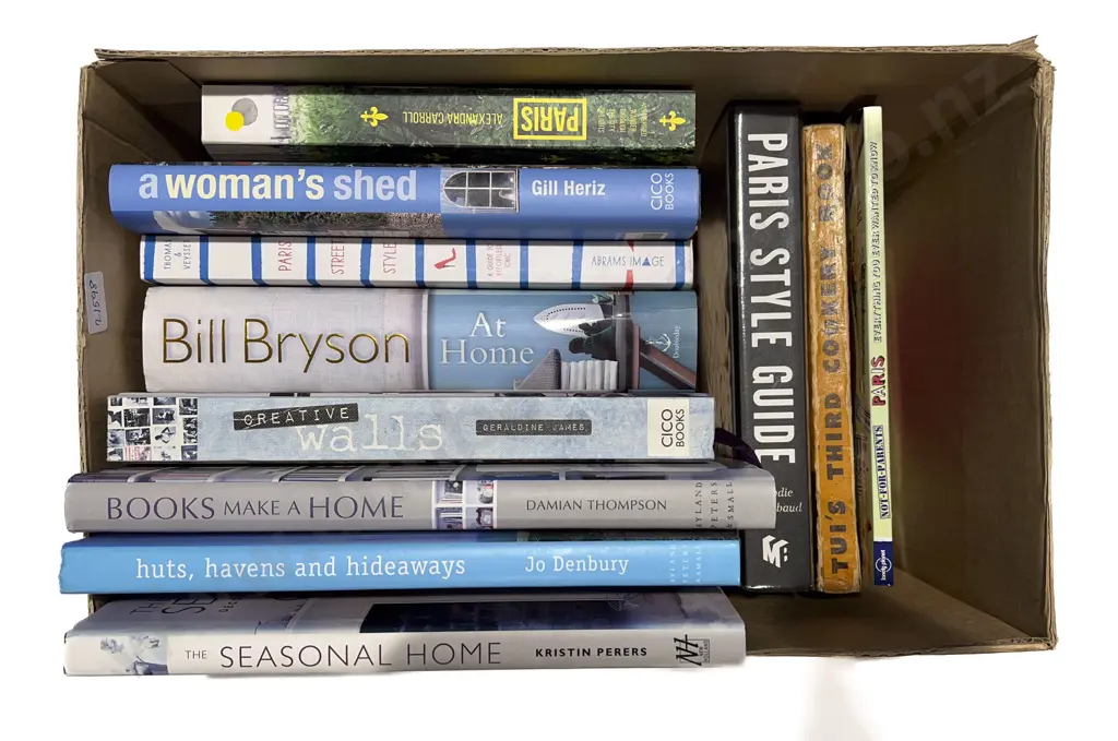 Box of Assorted Books Image 1++