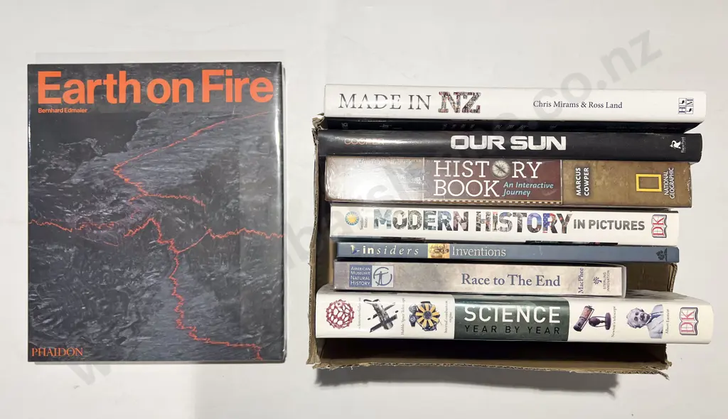 Box of Assorted Books Image 1++