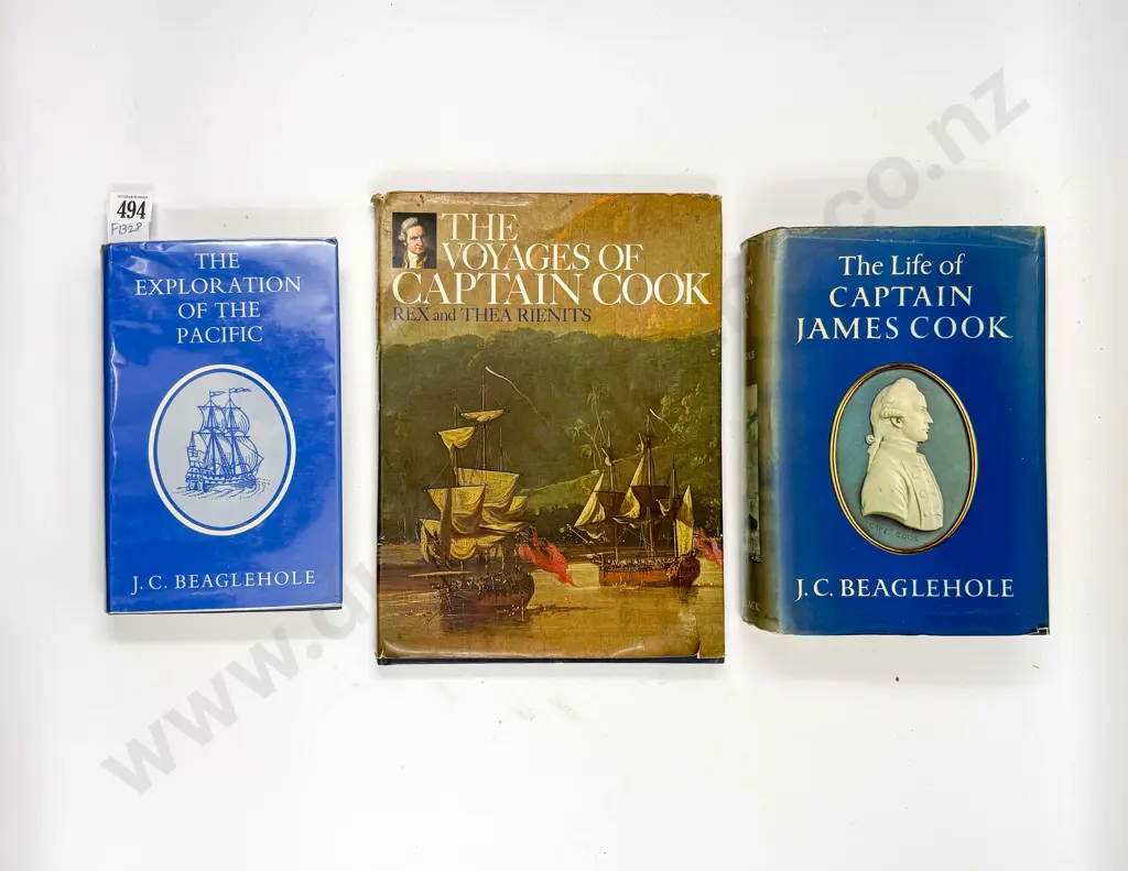 Two Captain Cook Reference Volumes and Other Image 1++