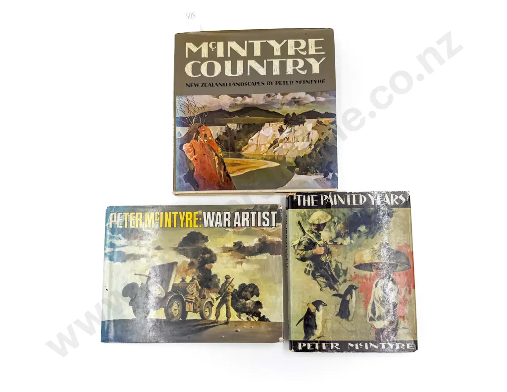 Three Peter McIntyre Art References Image 1++