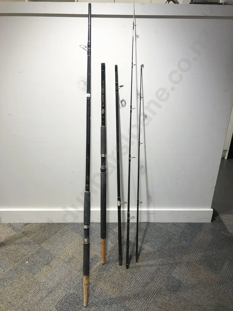 Qty of Assorted Fishing Rods Image 1++