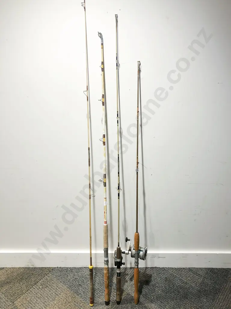 Qty of Assorted Fishing Rods Image 1++