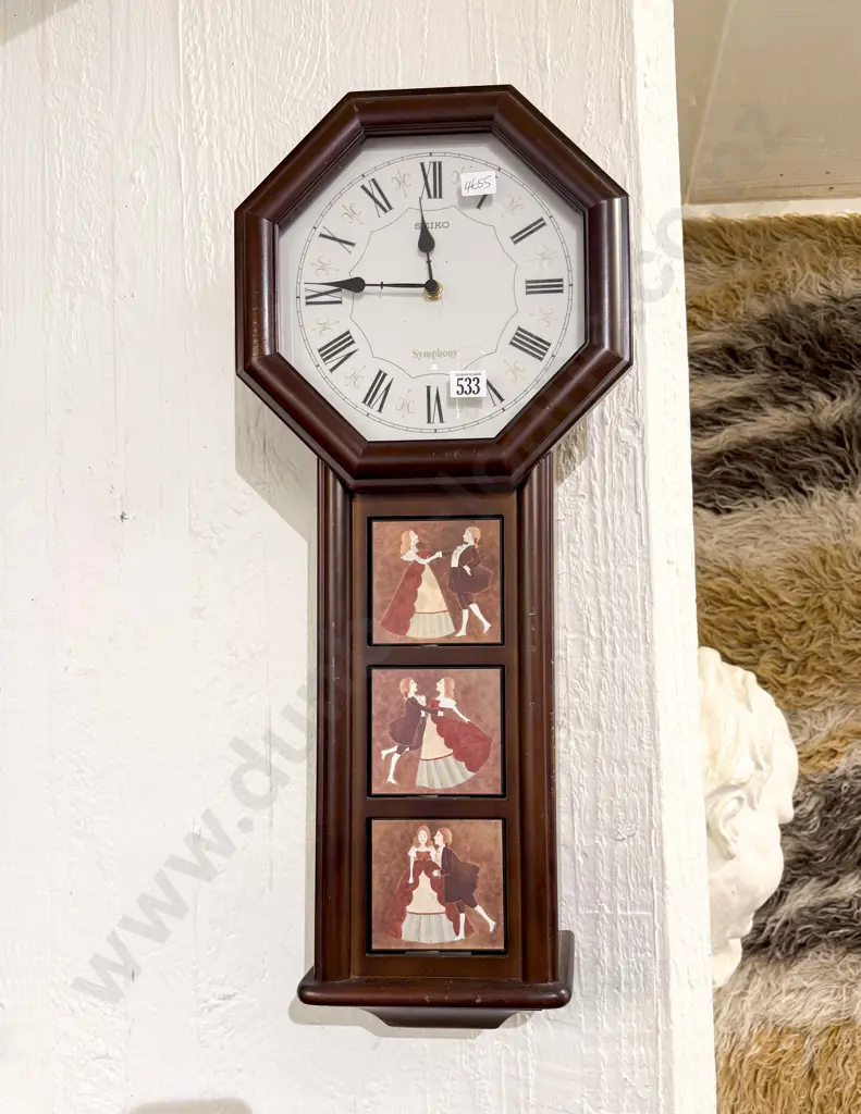 Seiko Decorative Wall Clock Image 1++
