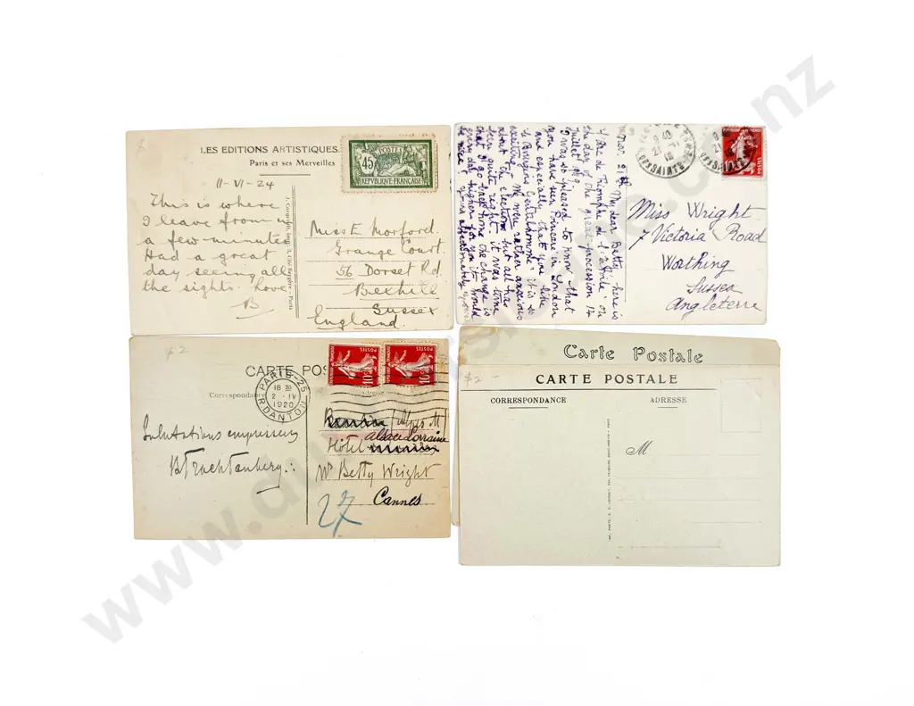 Quantity Vintage Postcards Image 1++