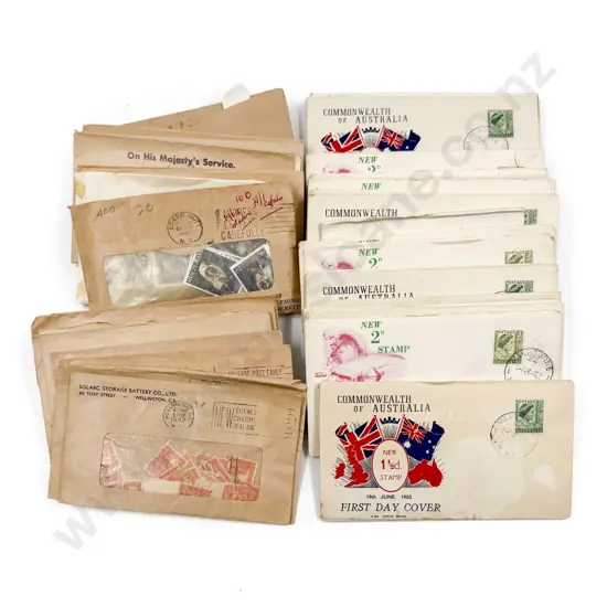 Box of Assorted Stamps