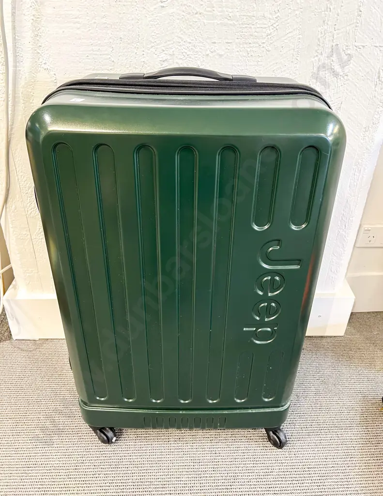 Jeep Branded Hard Case Luggage Bag Image 1++