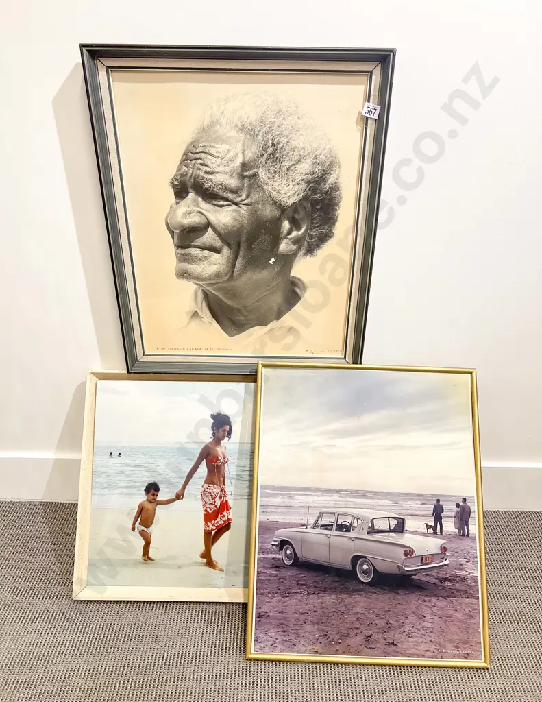 Three Assorted K E Niven Photographic Prints Image 1++