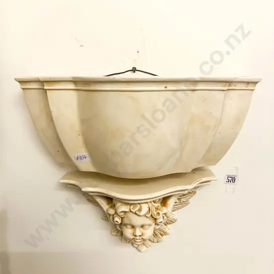Wall Hanging Planter with Shelf