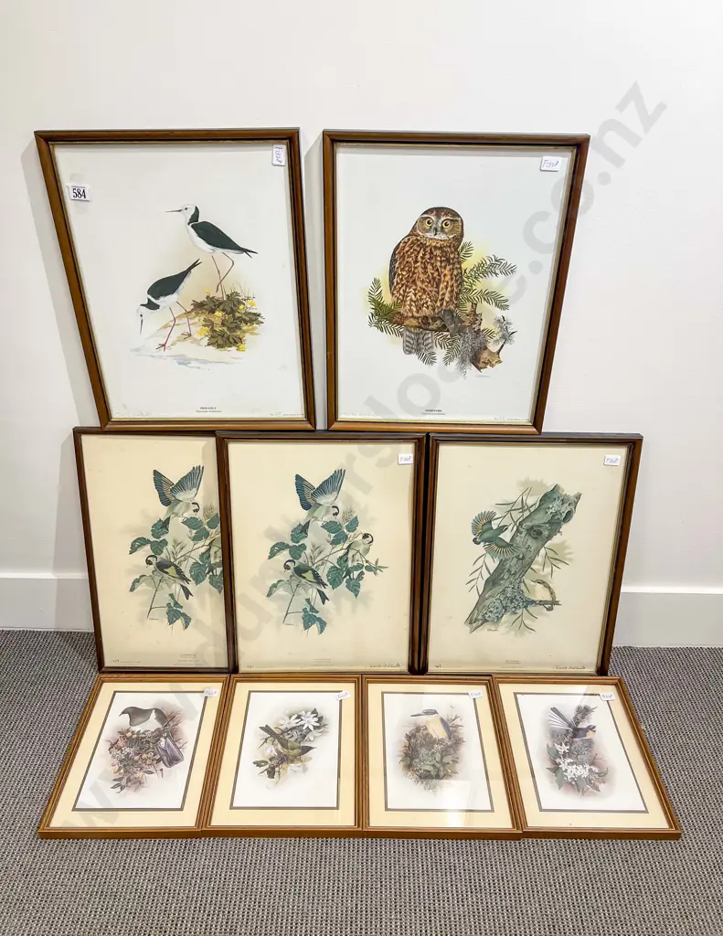 Nine Assorted Janet Marshall Prints Image 1++