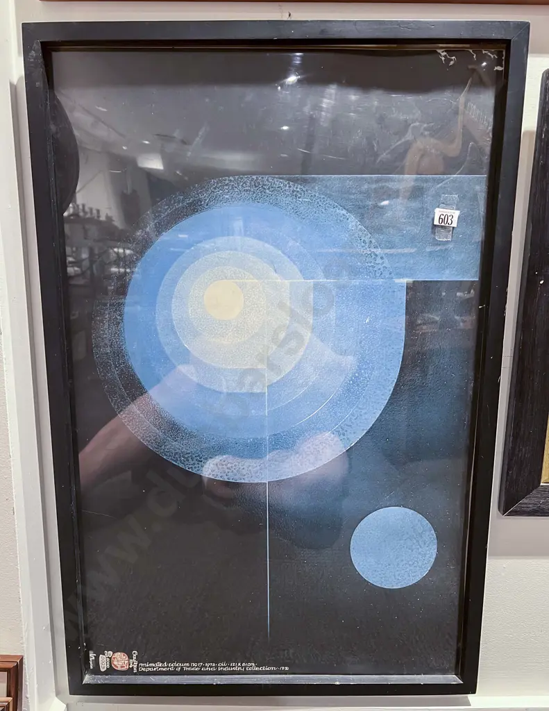 Framed Guy Ngan Exhibition Poster Image 1++