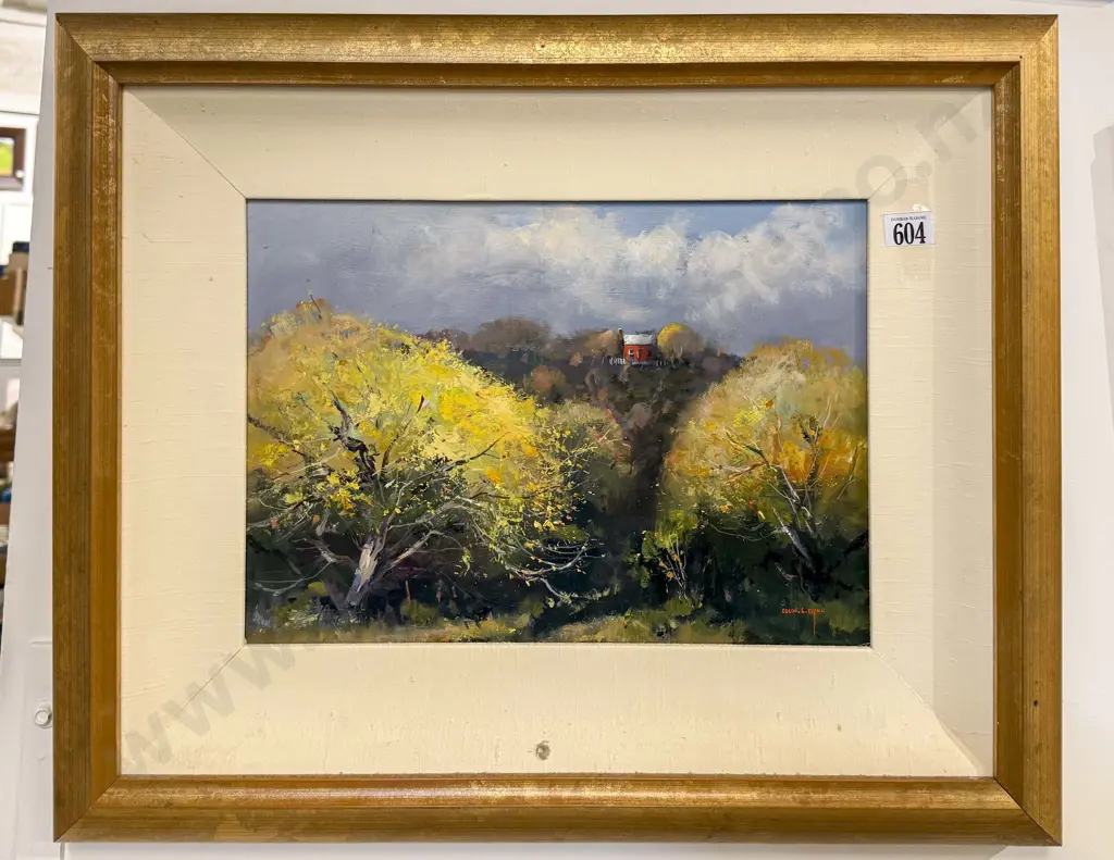 Colin C Wynn - Waiuta Gold - Oil on Board Image 1++