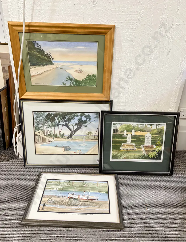 K E Niven - Four Assorted Artworks Image 1++