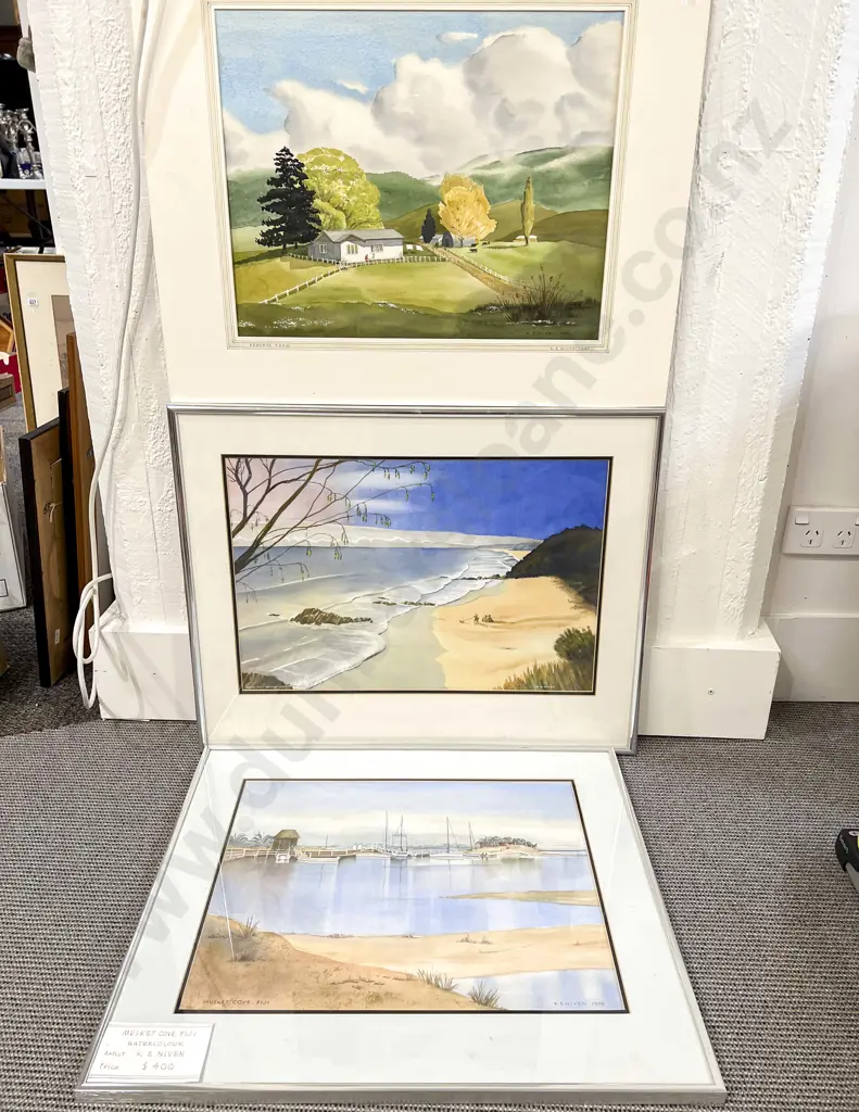 K E Niven - Three Assorted Artworks Image 1++