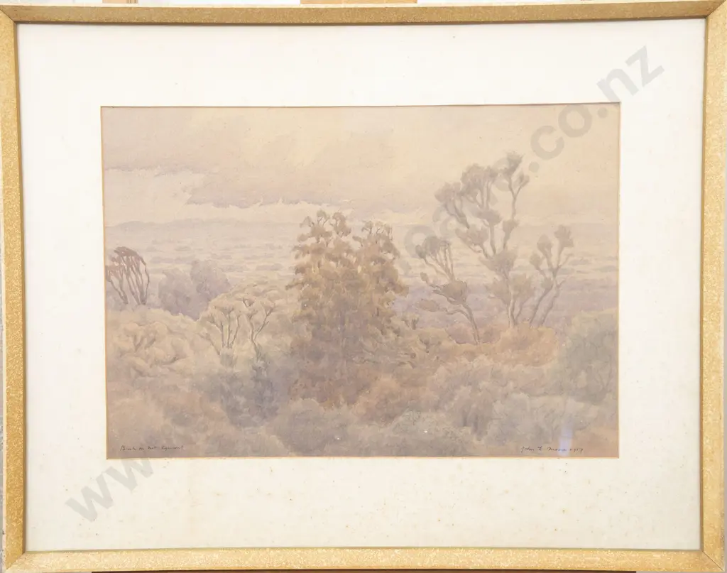 John Lysaght Moore (1897 - 1965) - Back at Mt Egmont Image 1++
