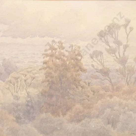 John Lysaght Moore (1897 - 1965) - Back at Mt Egmont