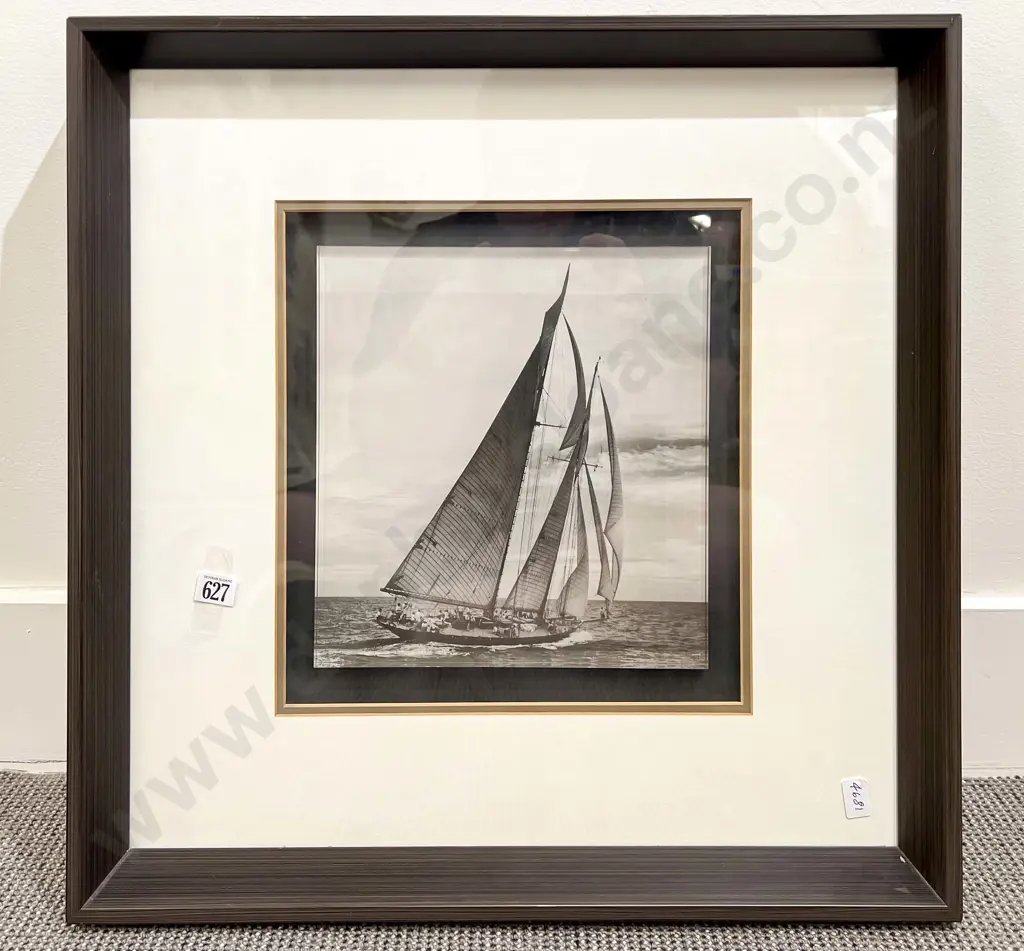 Two Nautical Prints in Fine Quality Frames Image 1++