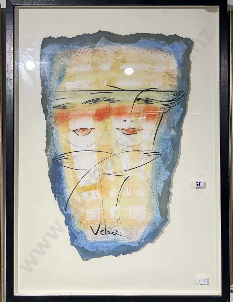 Veber - Mixed Media on Paper Image 1++
