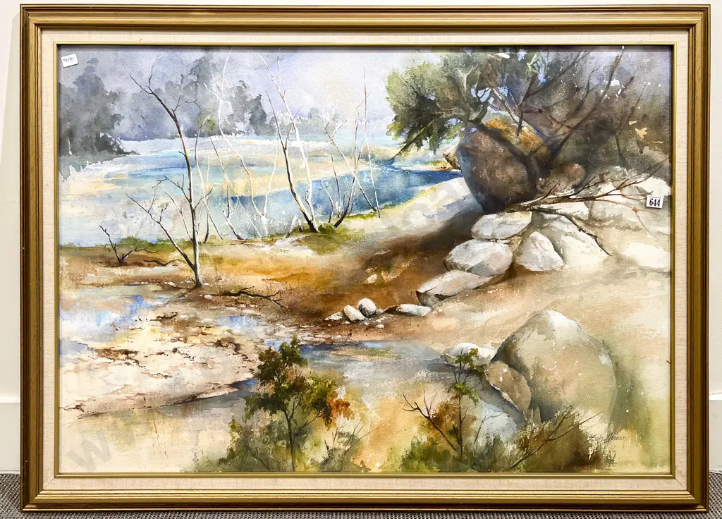Unknown Artist - Watercolour Landscape Image 1++
