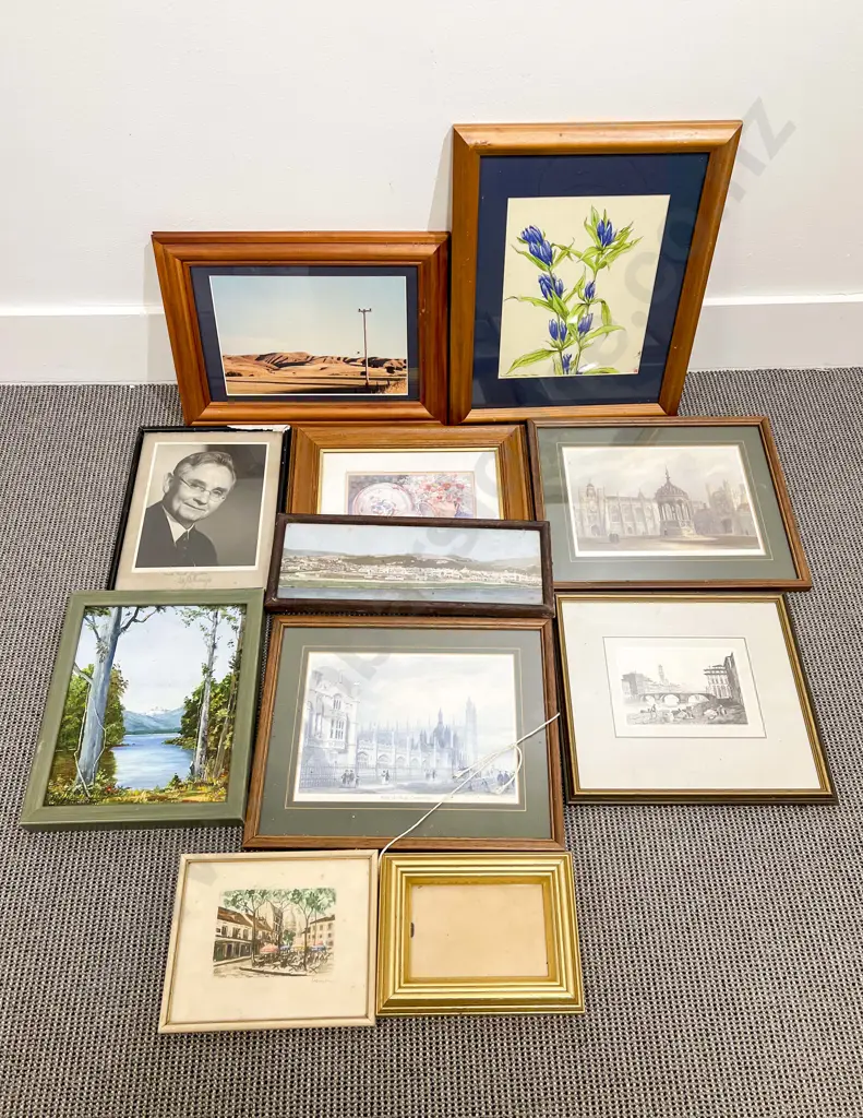 Box of Assorted Artworks Image 1++